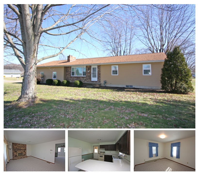 Well Maintained Ranch Home For Sale in Fredericktown Ohio Mount